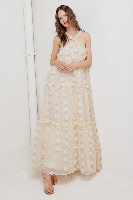 Cloud Nine Gown Woven Maxi Dress