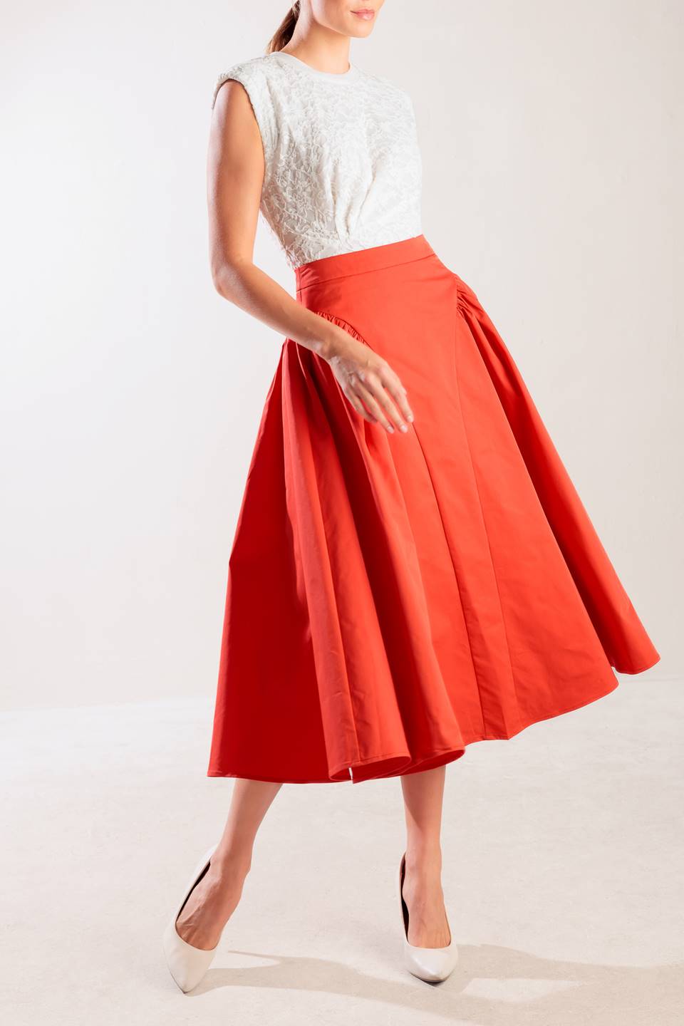 Lunch With The Girls Midi Skirt