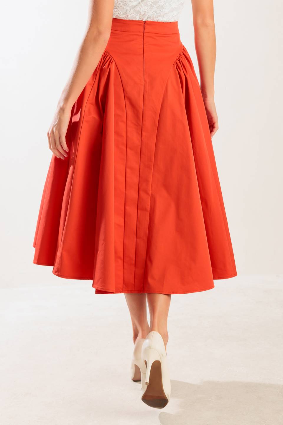 Lunch With The Girls Midi Skirt