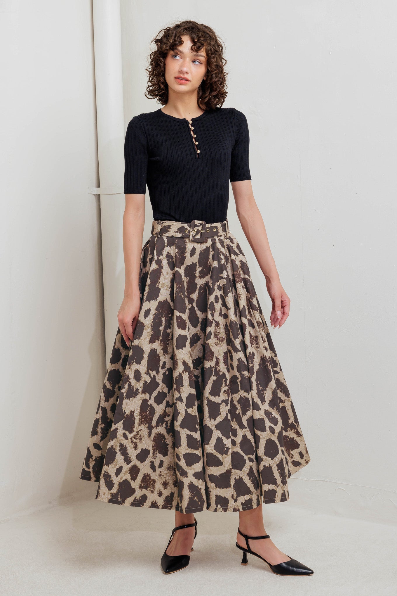Leo Lover Midi Skirt