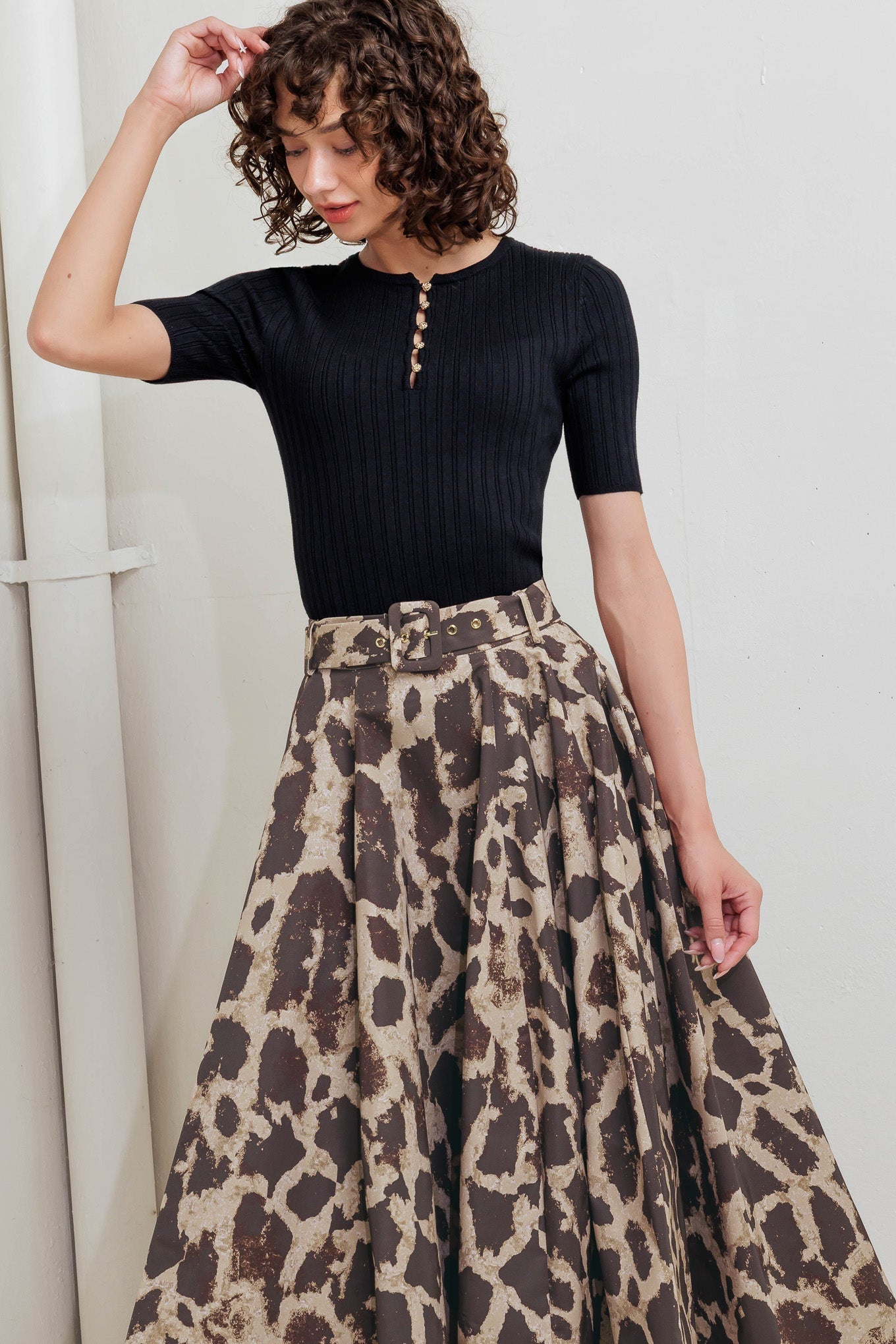 Leo Lover Midi Skirt