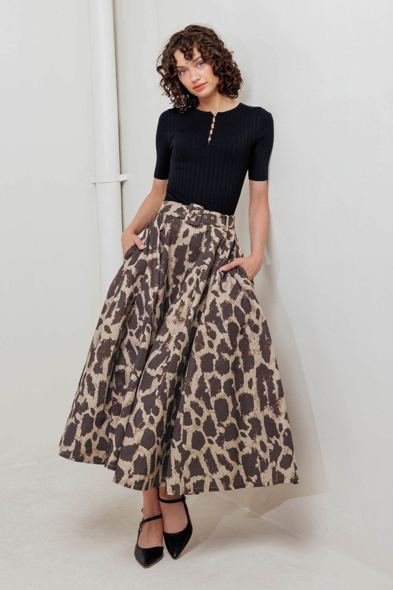 Leo Lover Midi Skirt