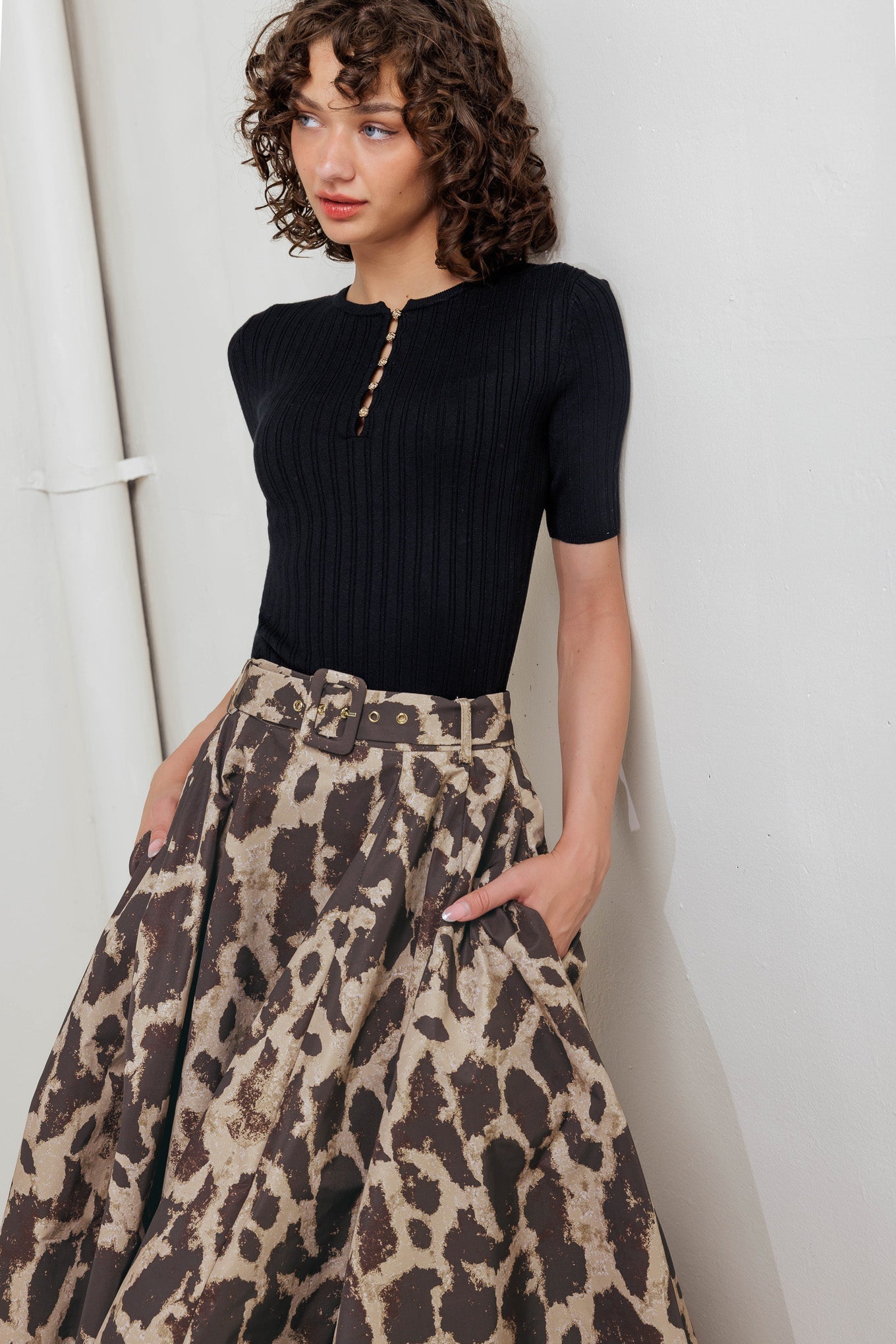 Leo Lover Midi Skirt