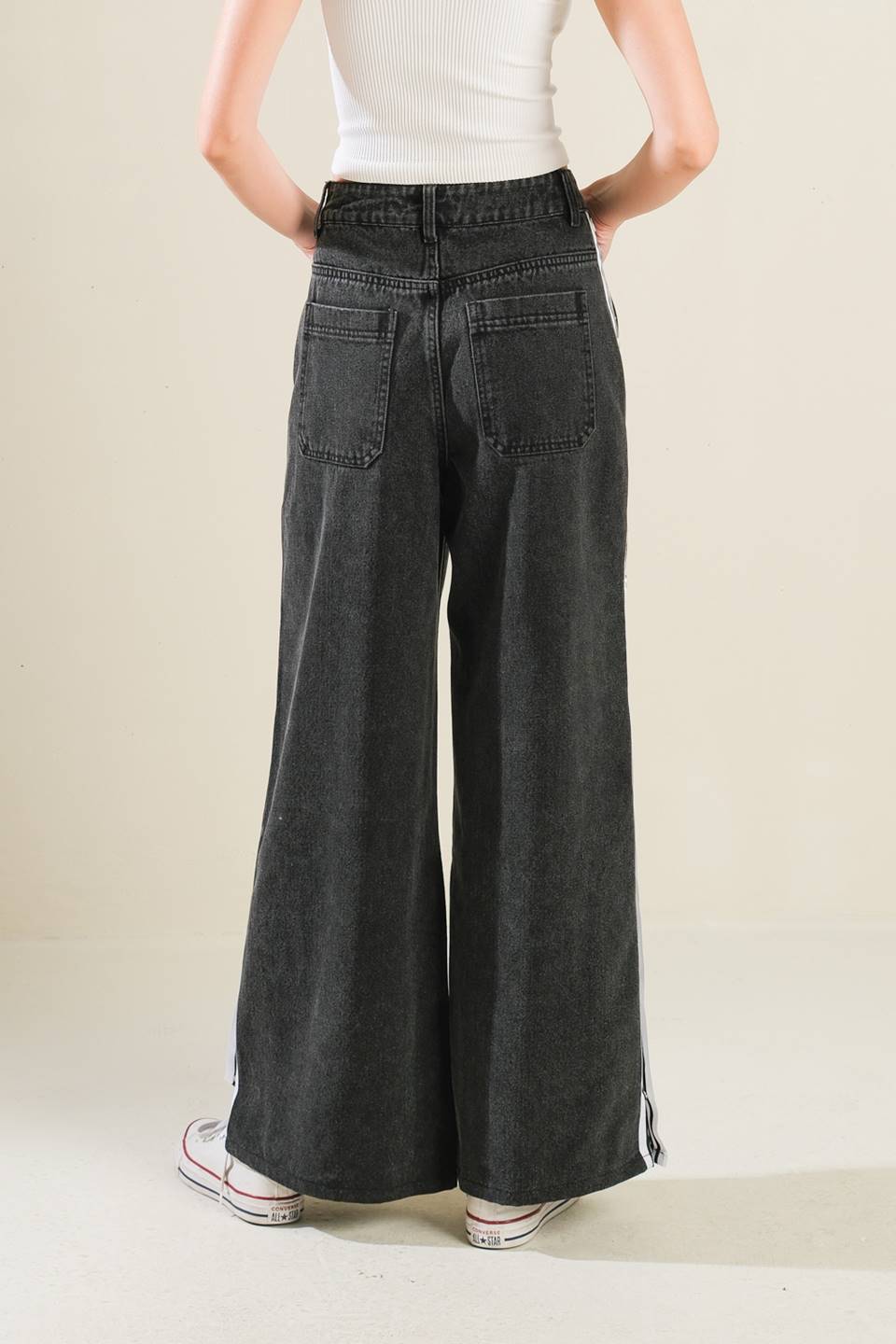 Elegant Elevation Denim Pants