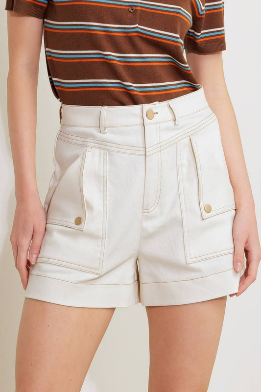 Rustic Charm Collection Woven Shorts
