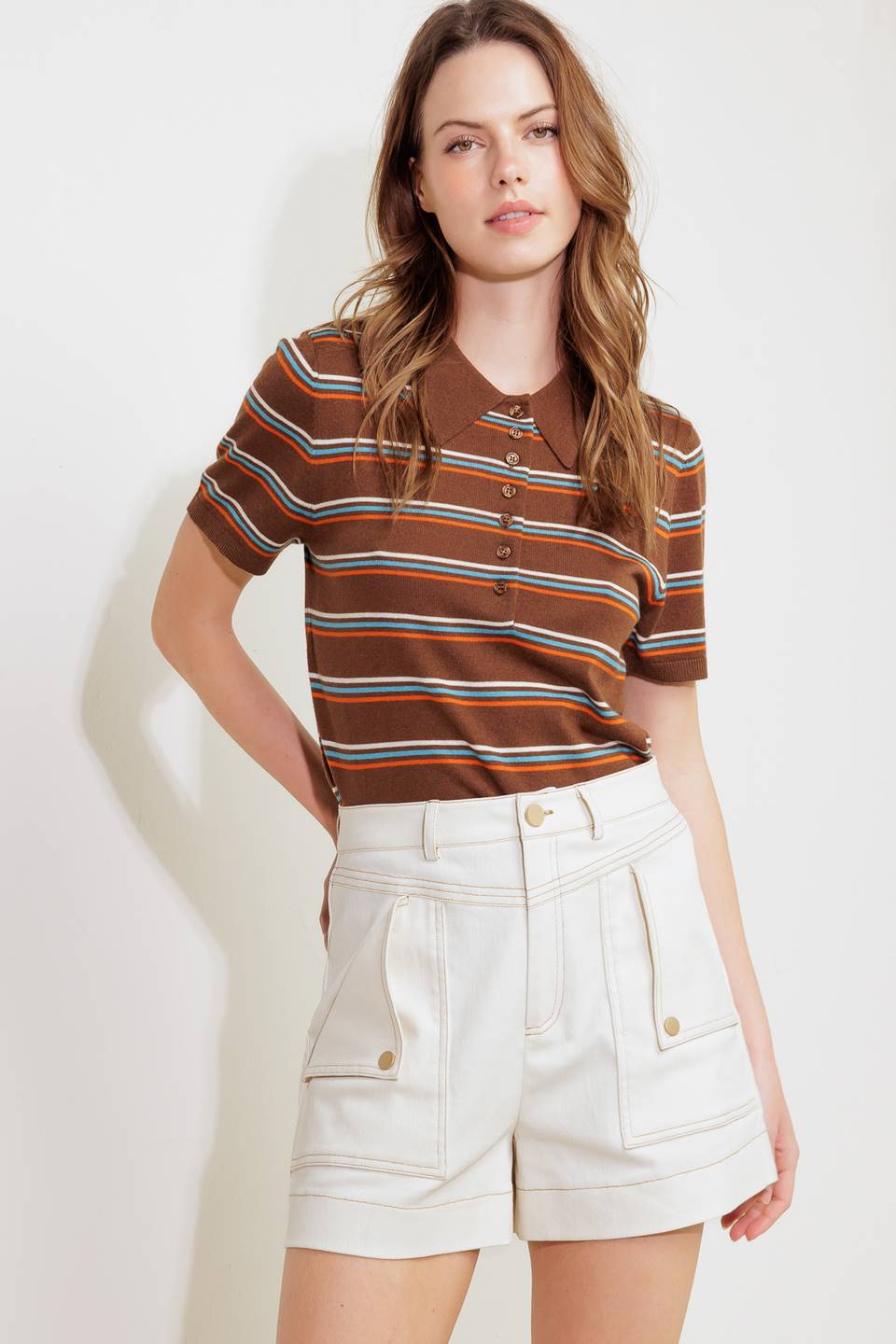 Rustic Charm Collection Woven Shorts