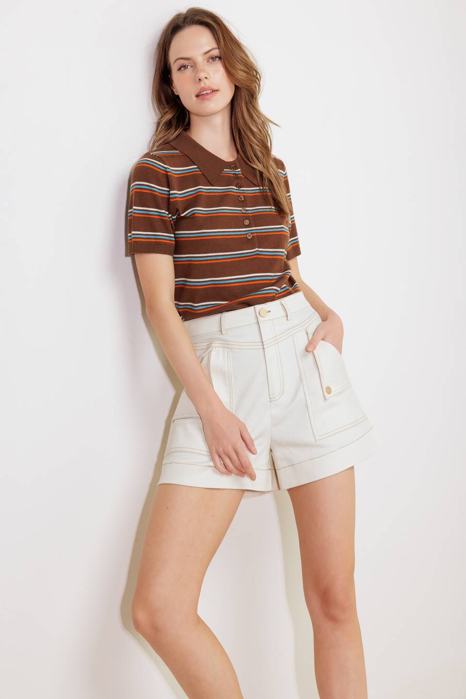 Rustic Charm Collection Woven Shorts