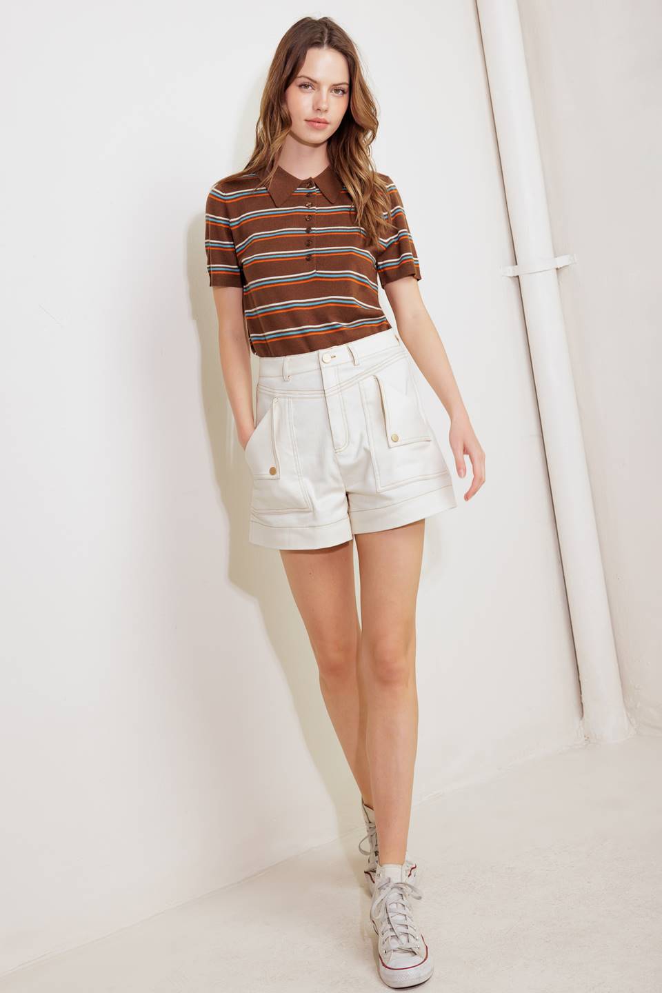 Rustic Charm Collection Woven Shorts