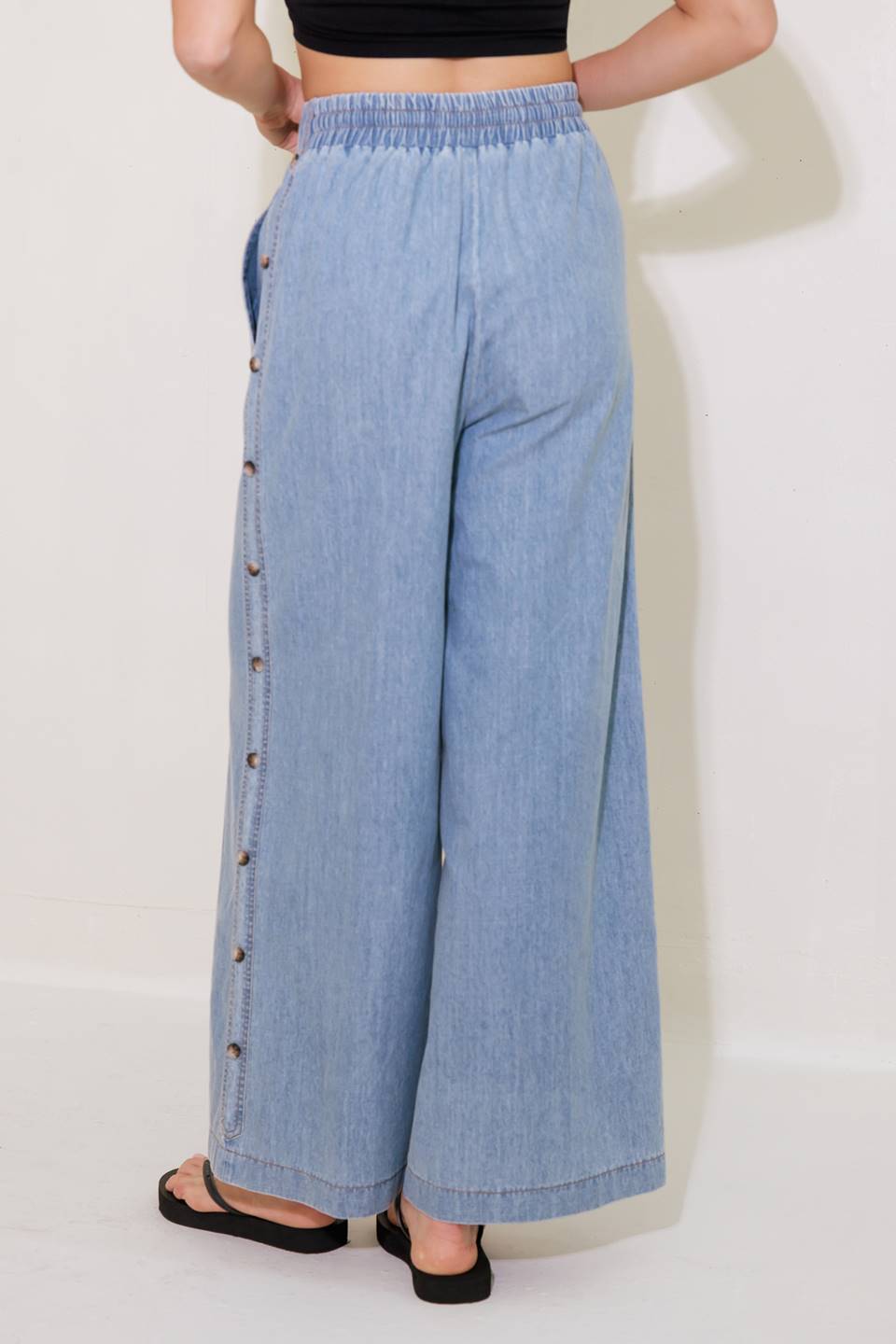 Riverside Sipping Chambray Pants