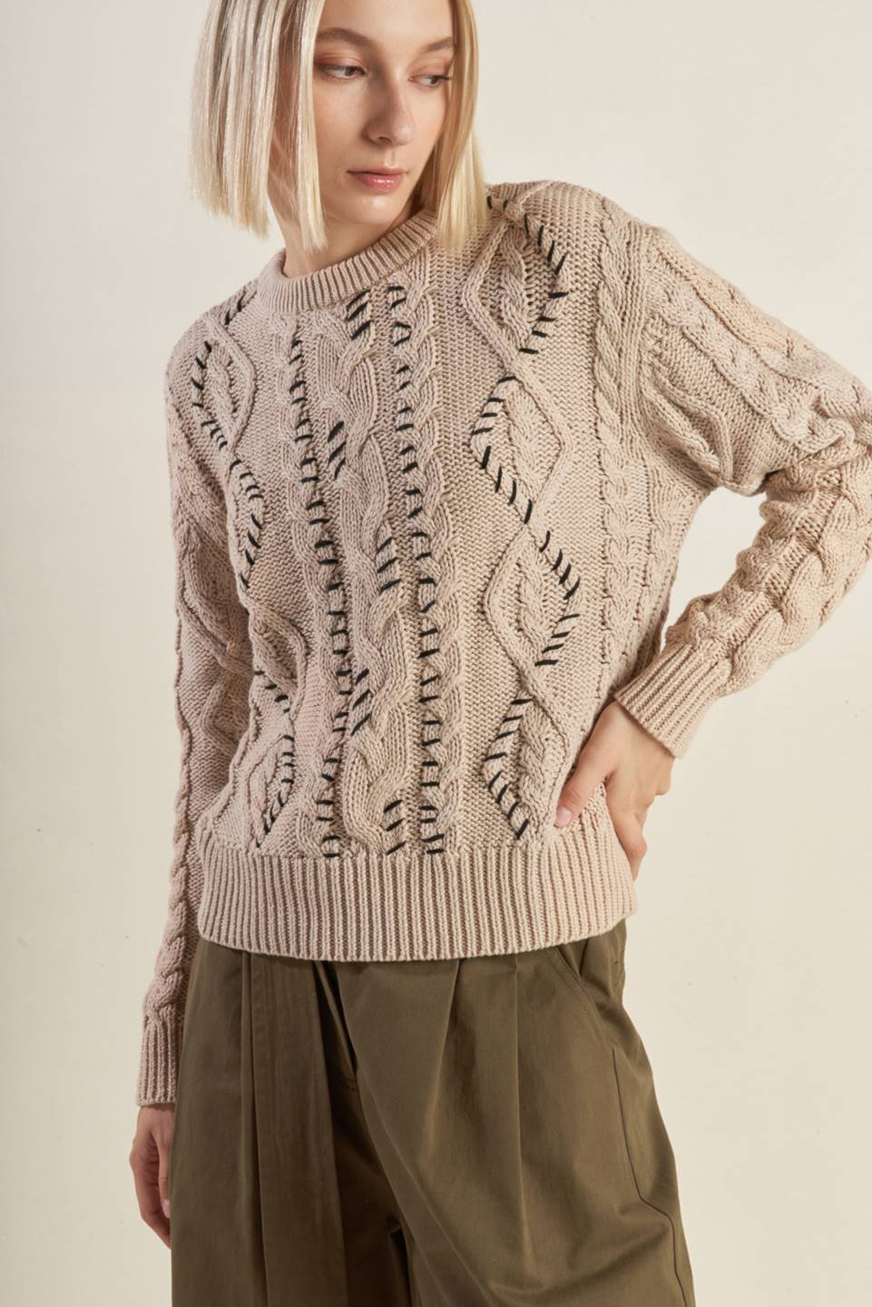 Little Bit In Love Sweater Knit Top