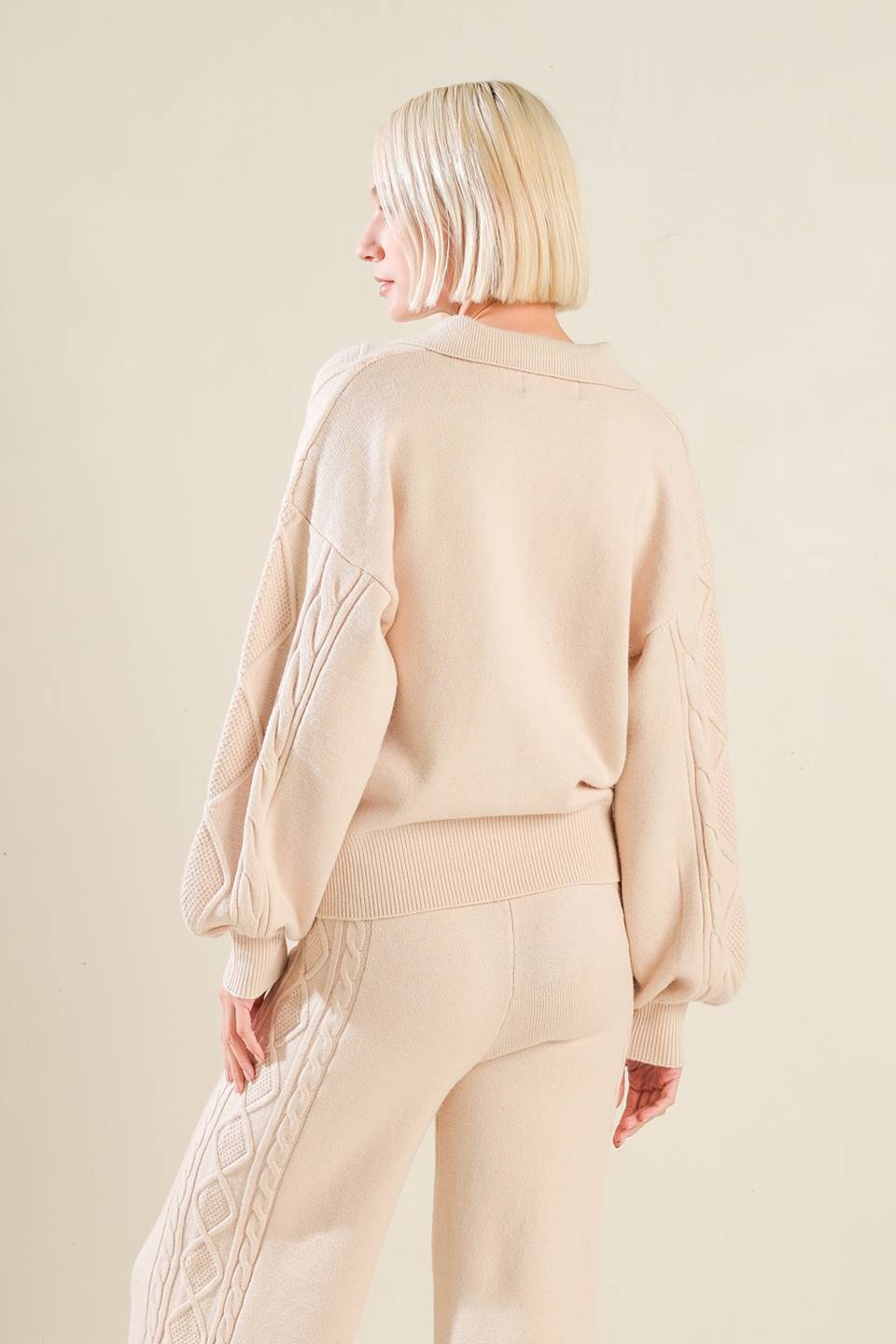 Hold Your Gaze Sweater Knit Top