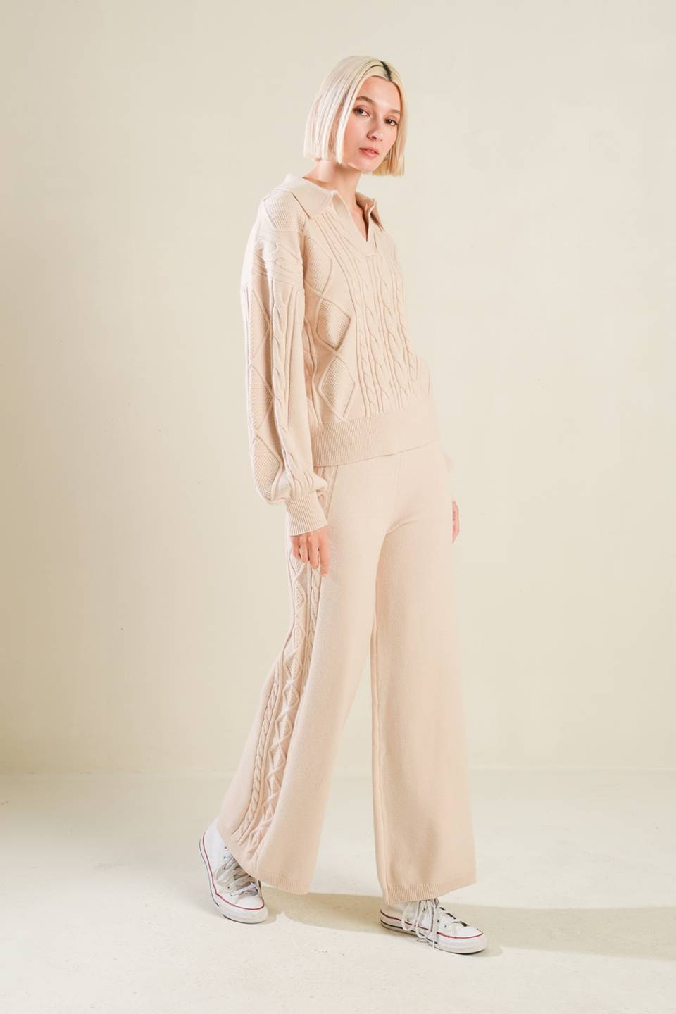 Hold Your Gaze Sweater Knit Top