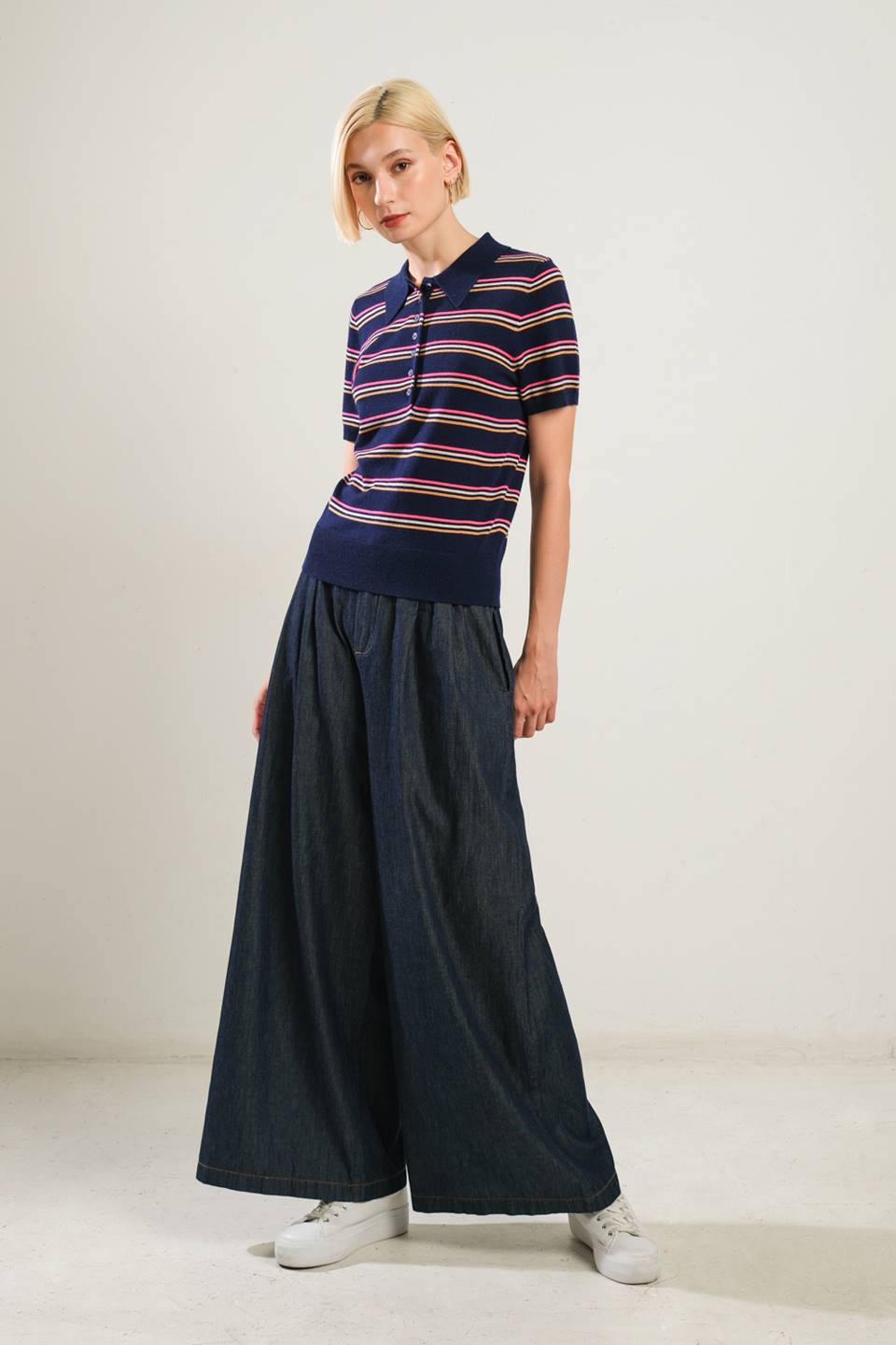 Pretty In Paradise Polo Top