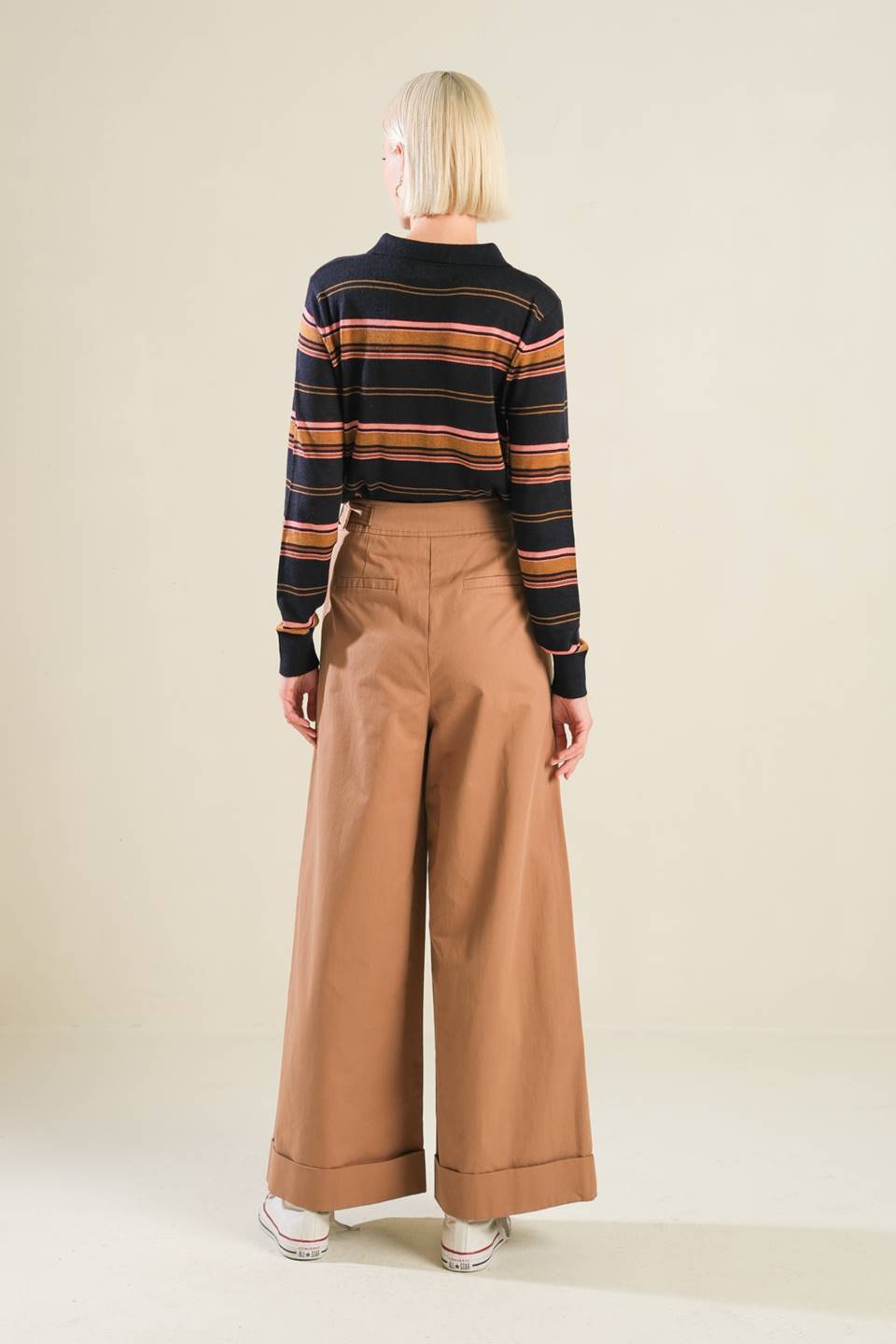 Call It Fate Sweater Polo Top