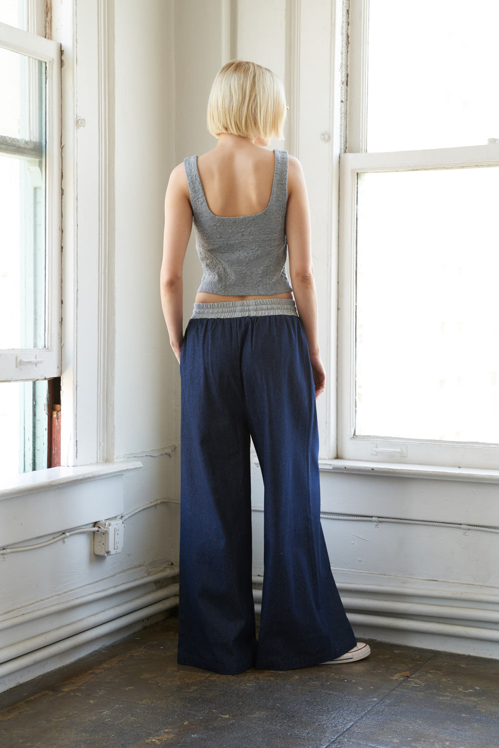 Through the Looking Woven Top