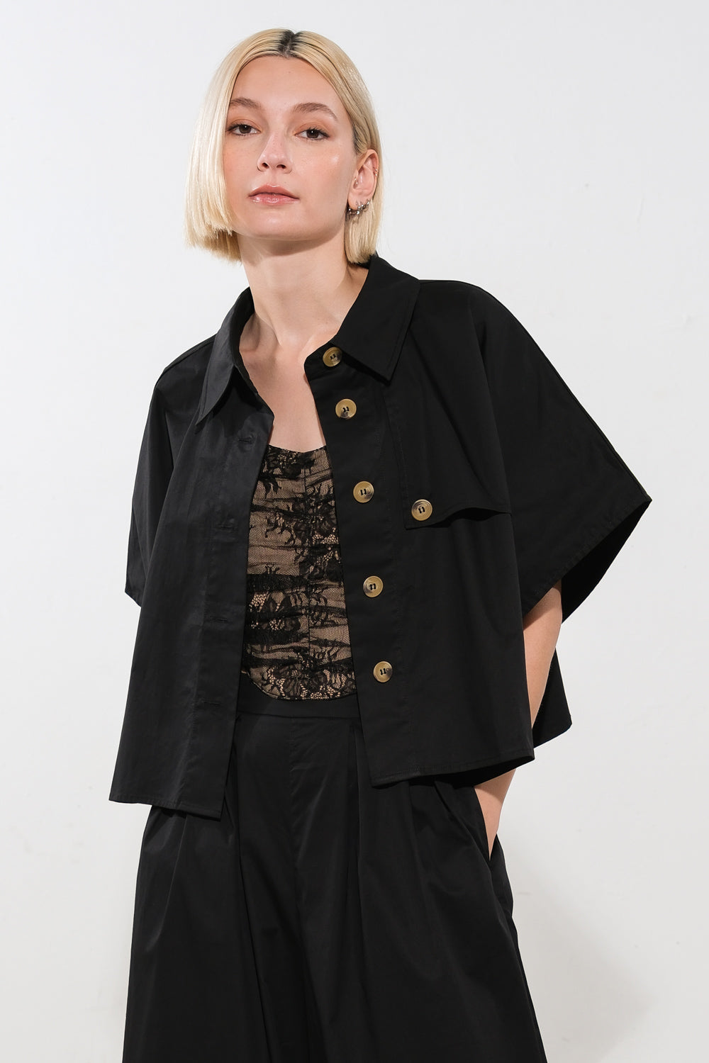 It's Perfect Timing Woven Top