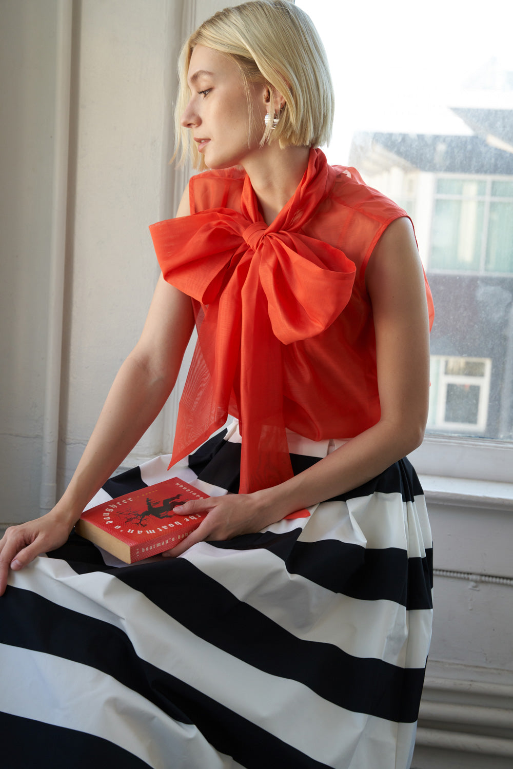 Shine for Us Organza Top