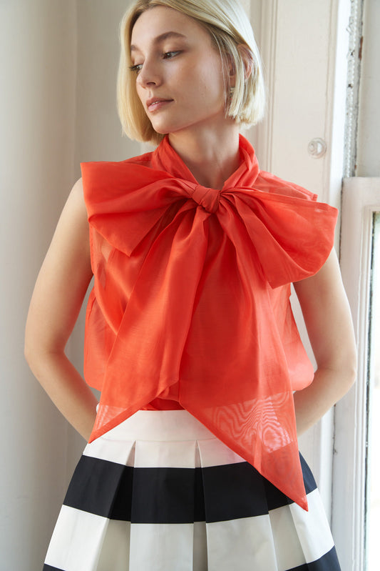 Shine for Us Organza Top