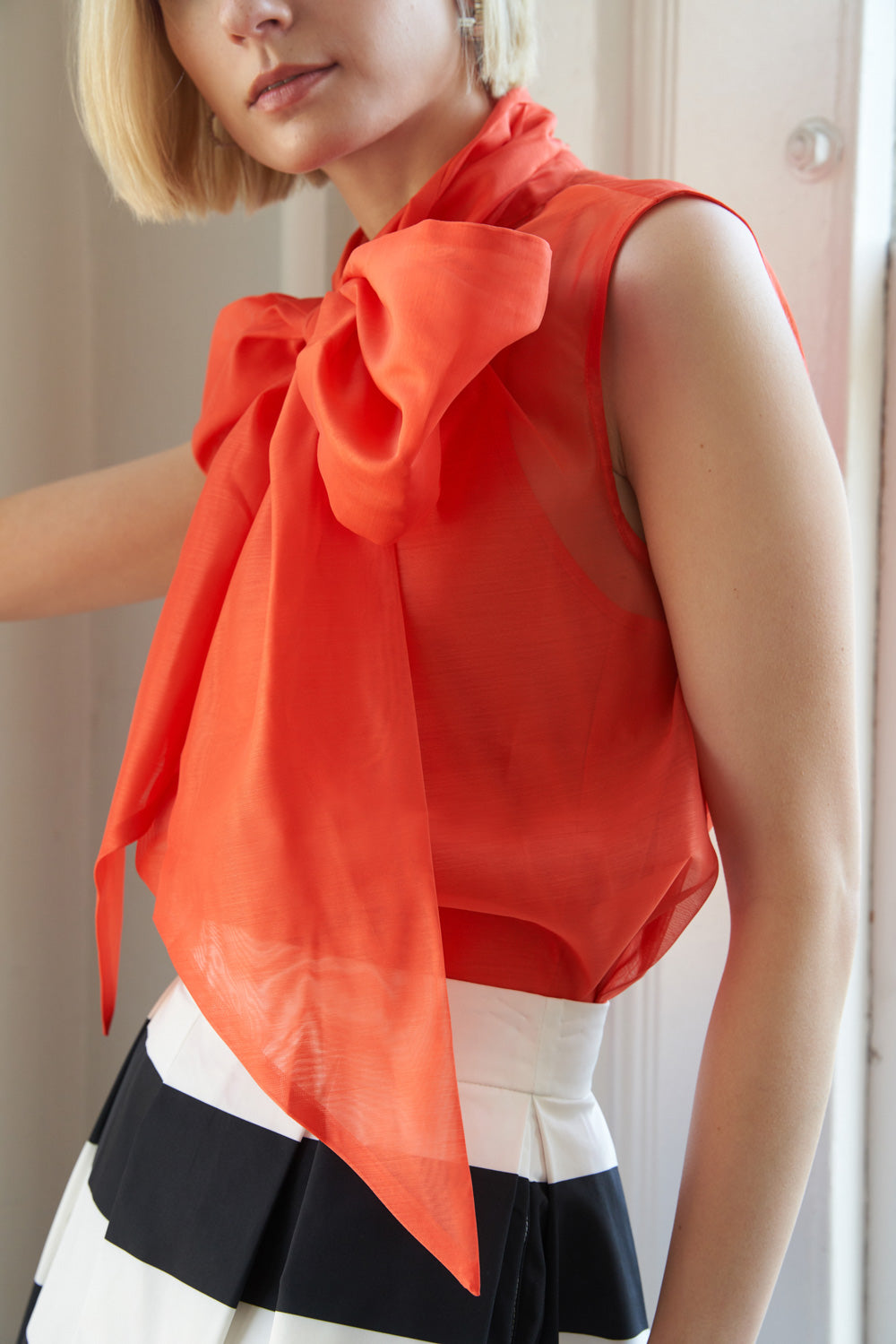 Shine for Us Organza Top