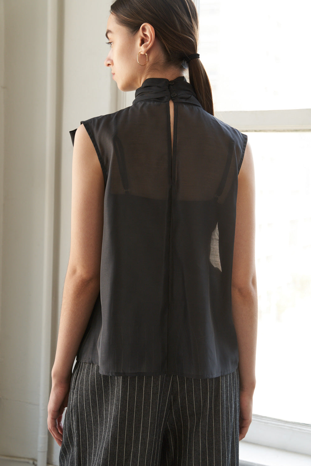 Shine for Us Organza Top