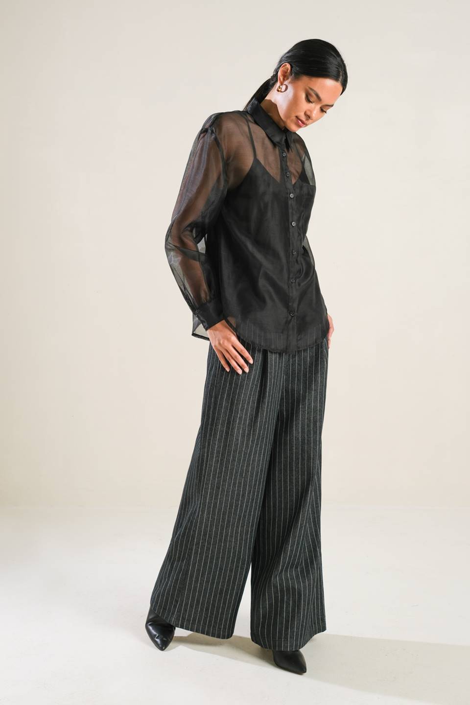Love Over Fear Organza Top