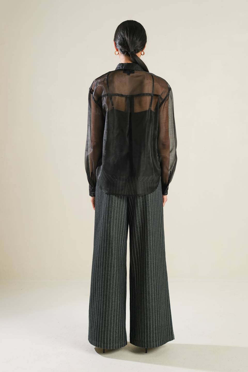 Love Over Fear Organza Top