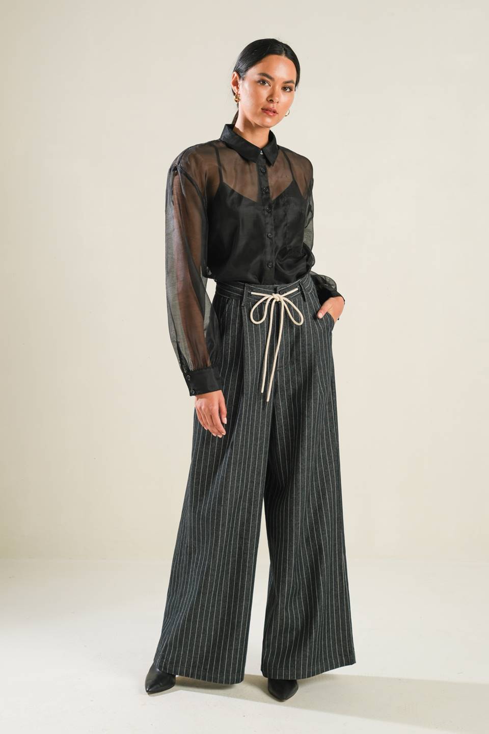 Love Over Fear Organza Top