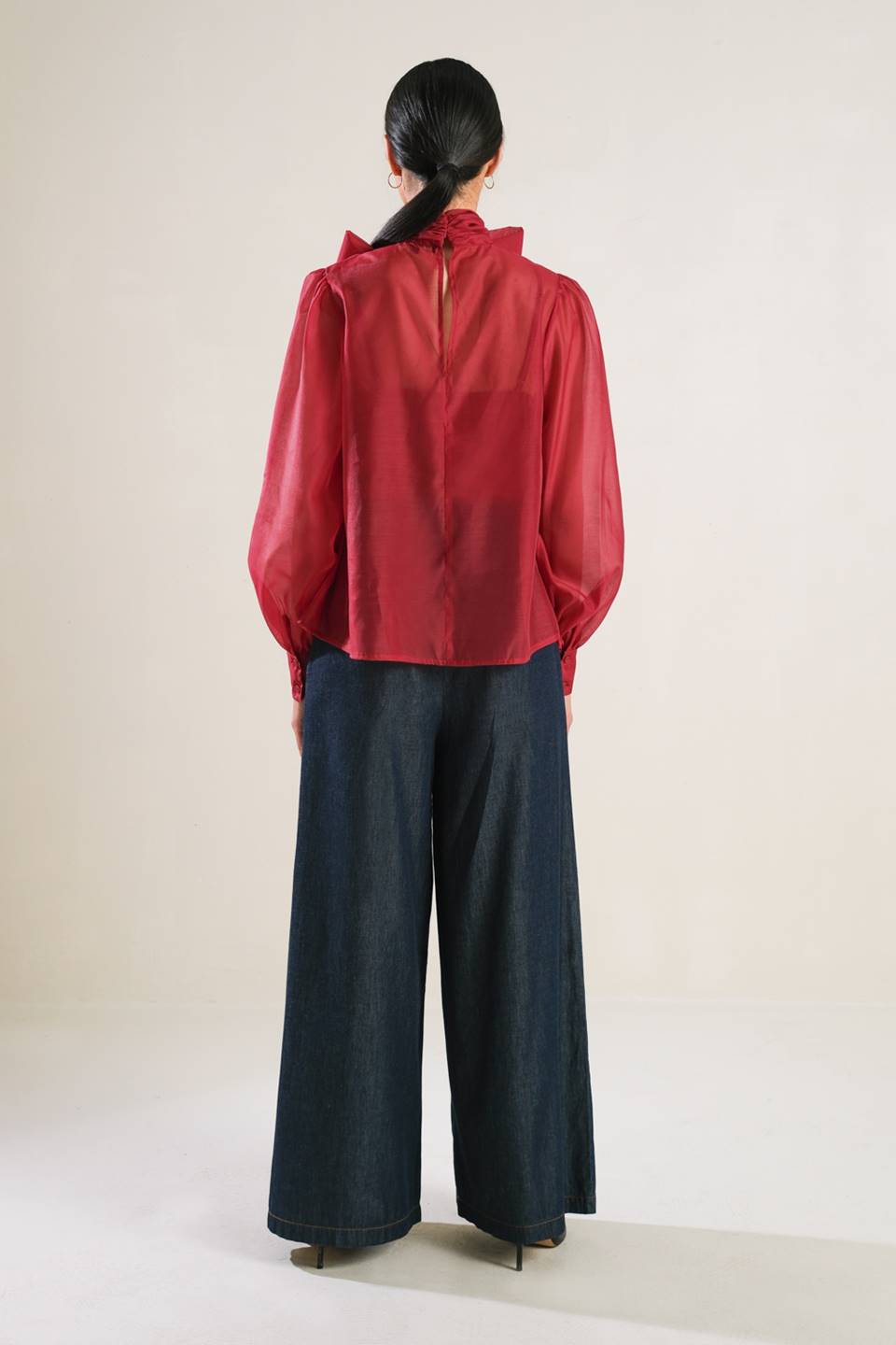 On This Day Organza Top