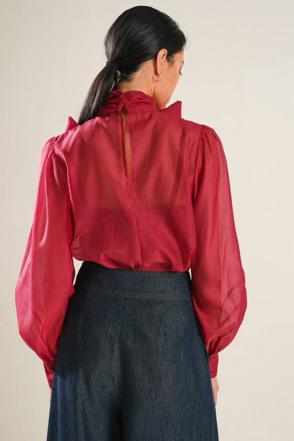 On This Day Organza Top