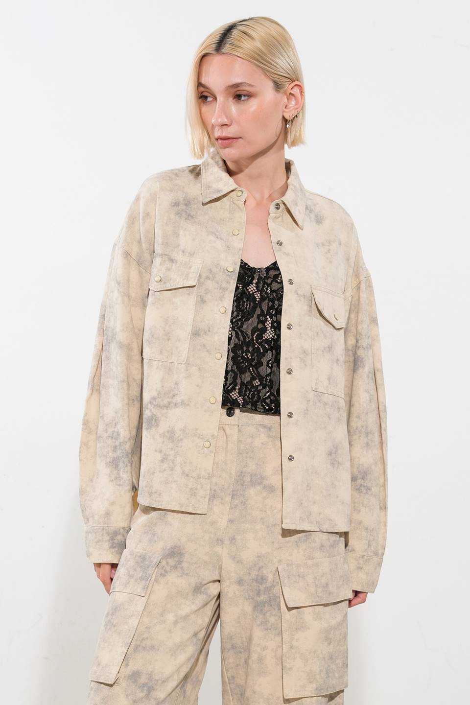 In the Spotlight Woven Top