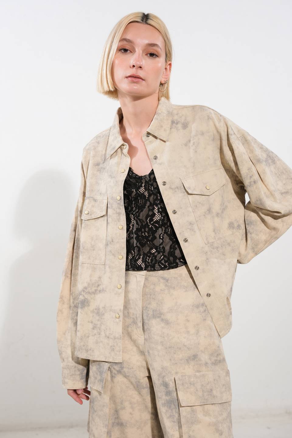 In the Spotlight Woven Top