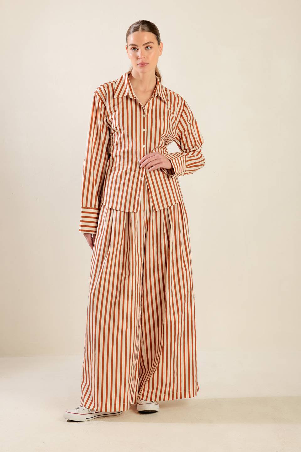 Pieces of My Heart Woven Top