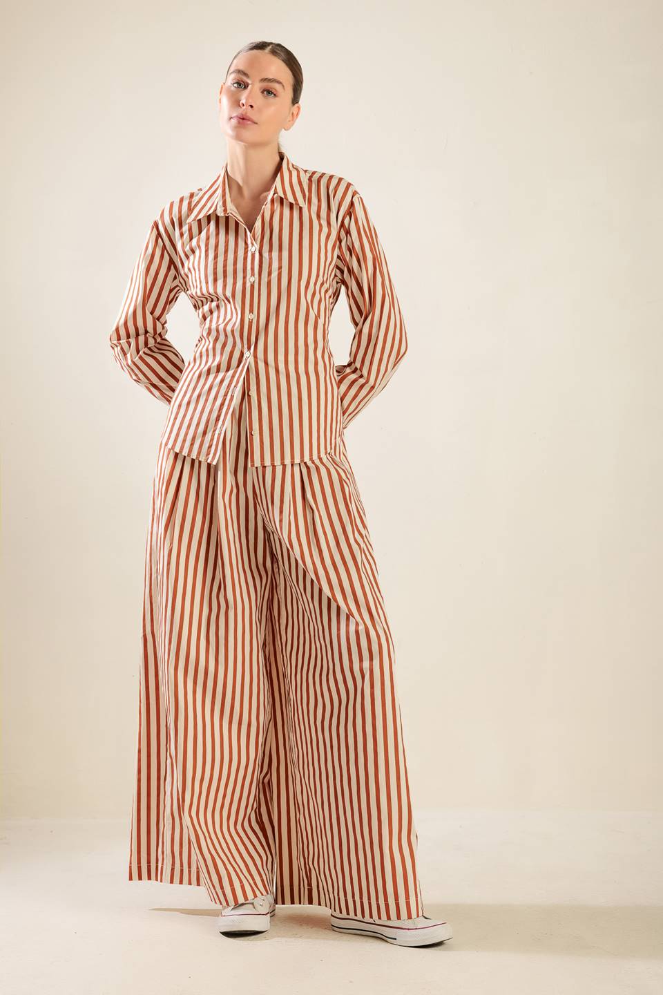 Pieces of My Heart Woven Top