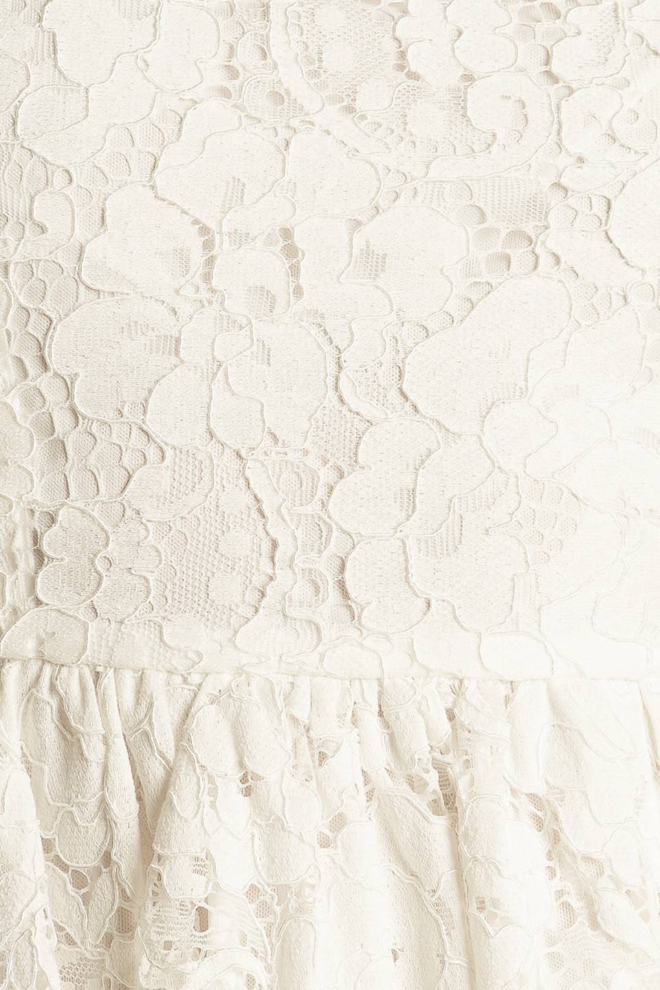 We Trust You Woven Lace Top