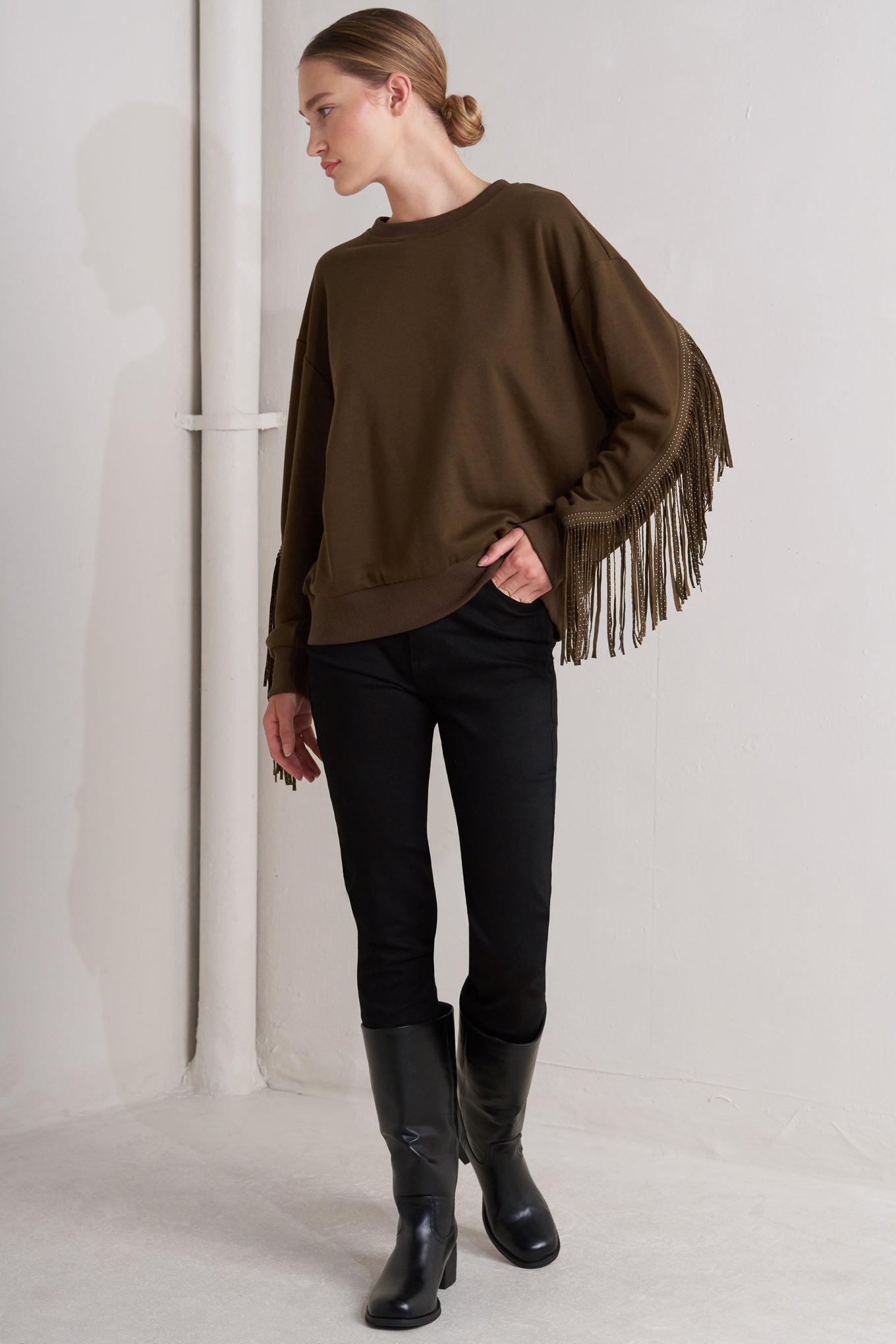 When in Rome Vibes Knit Top