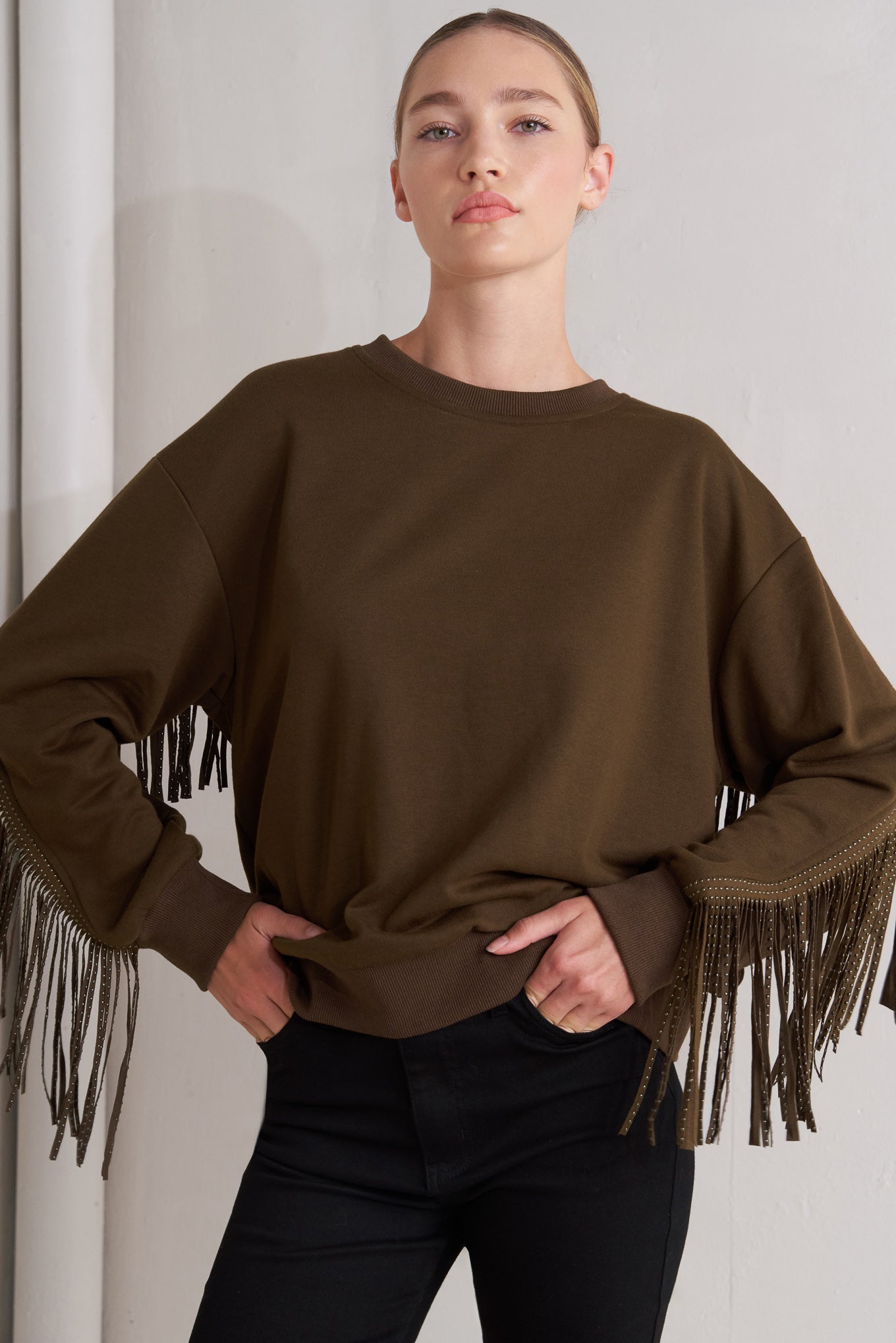 When in Rome Vibes Knit Top