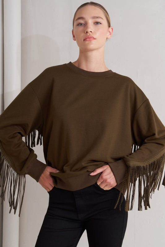 When in Rome Vibes Knit Top