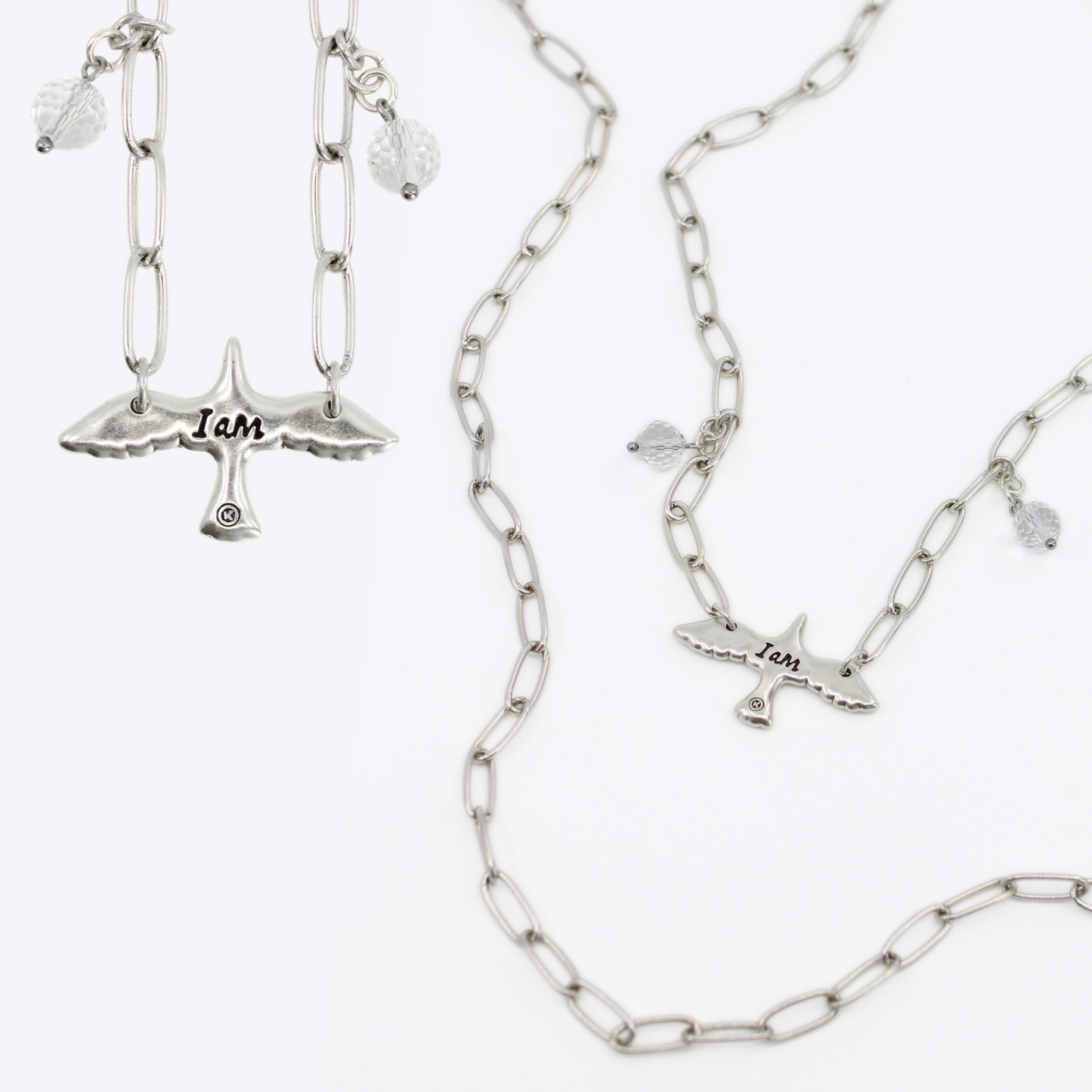 I Am Bird Long Chain Necklace