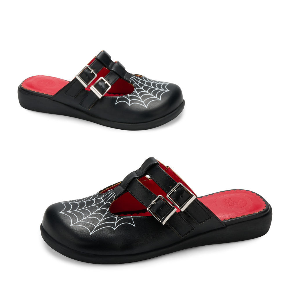 Widow Heart Mary Jane Clog
