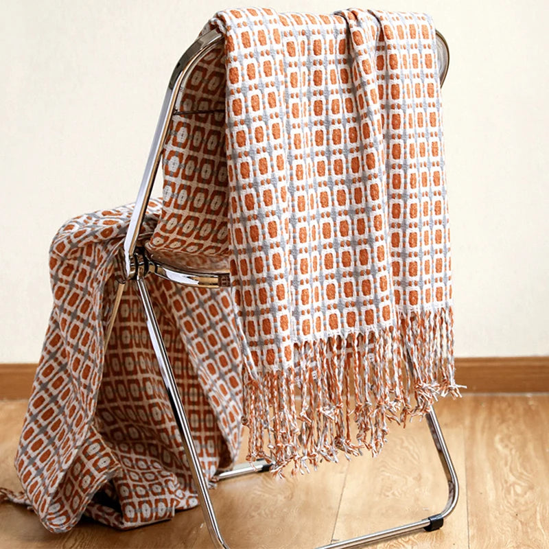 Nordic Knitted Blanket