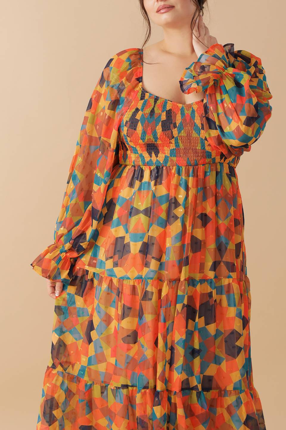 Meadow Dance Wanderer Woven Midi Dress