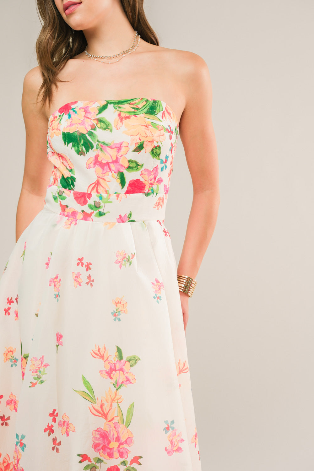 Come When I Call Woven Midi Dress