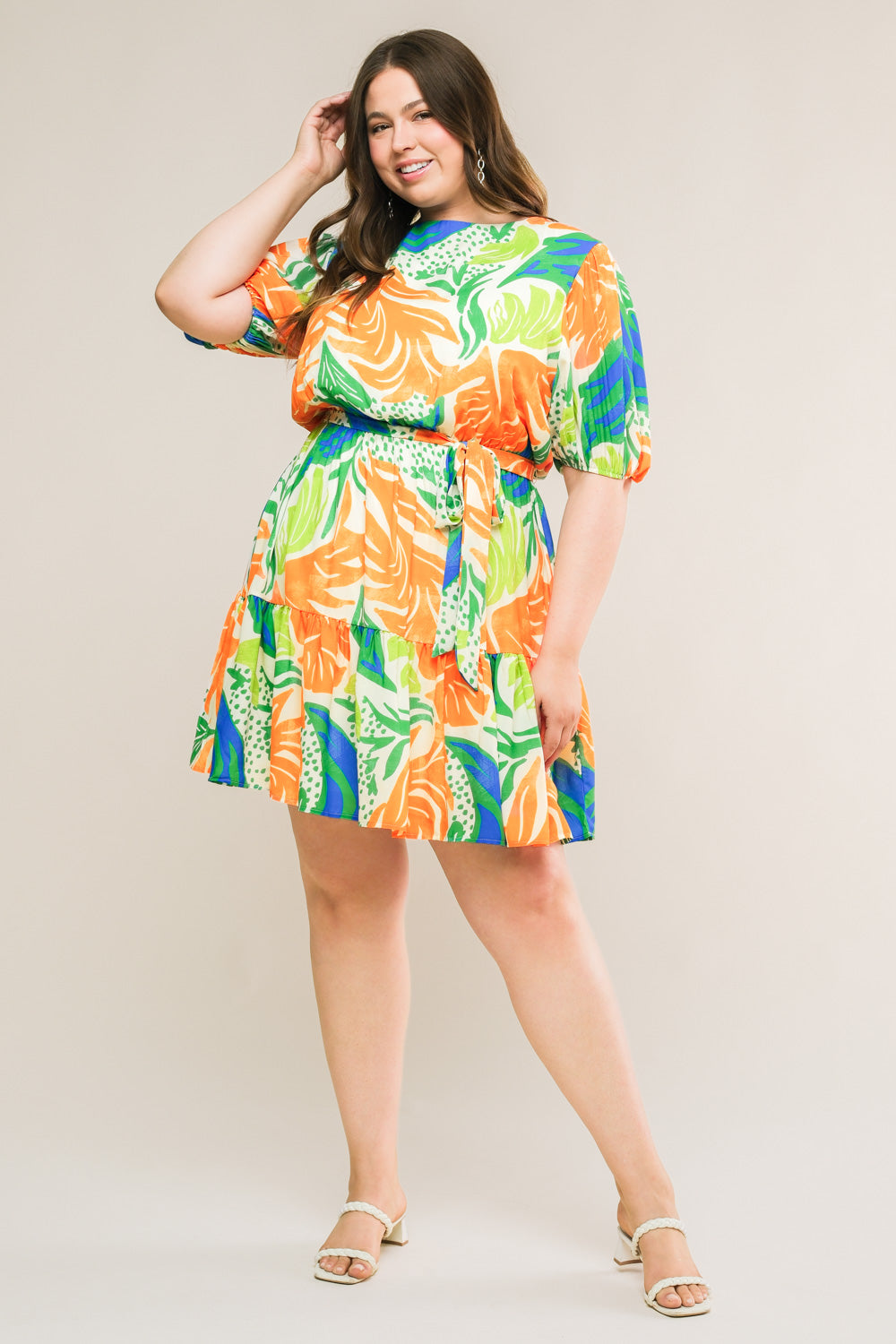 Listen to the Music Woven Mini Dress