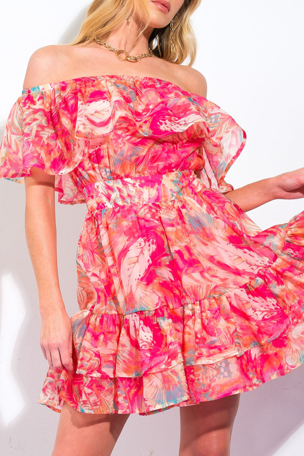 Delicate Wonder Woven Mini Dress