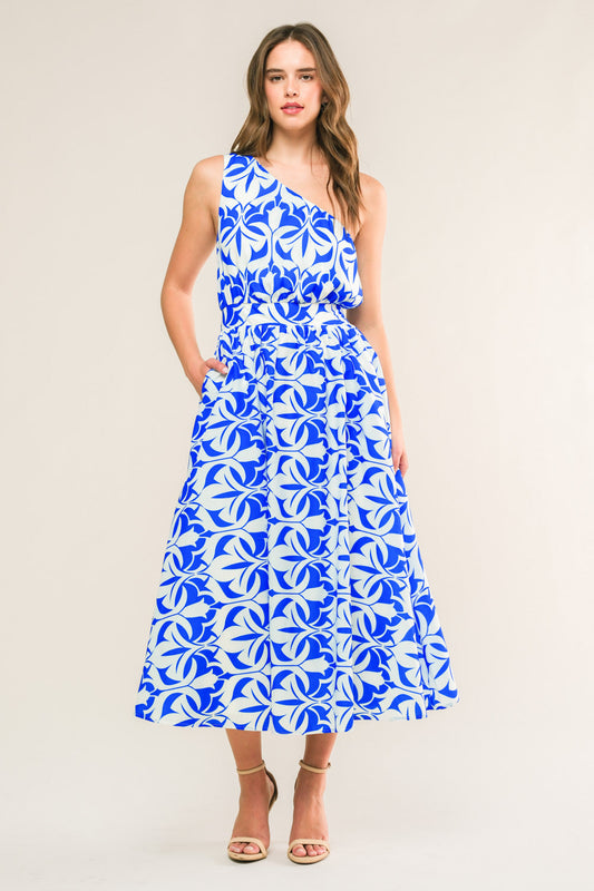 Feel the Beat Woven Midi Dress