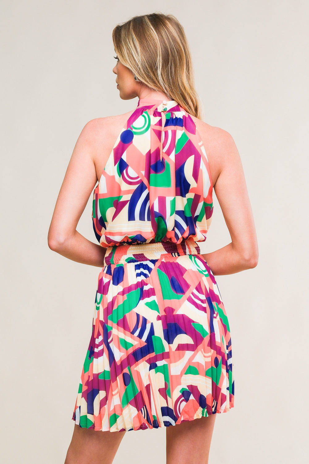 Sweetly Elevated Woven Mini Dress