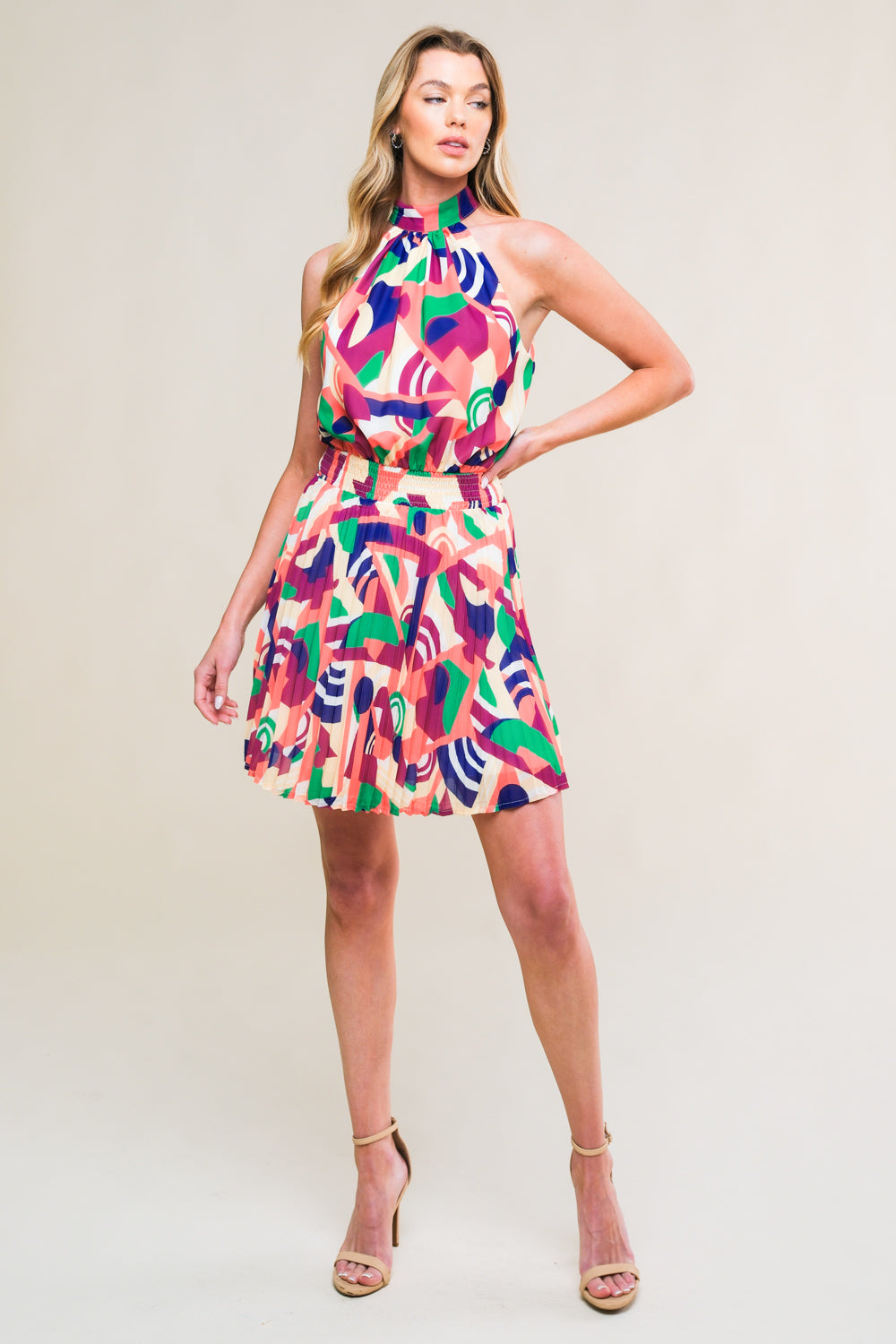 Sweetly Elevated Woven Mini Dress