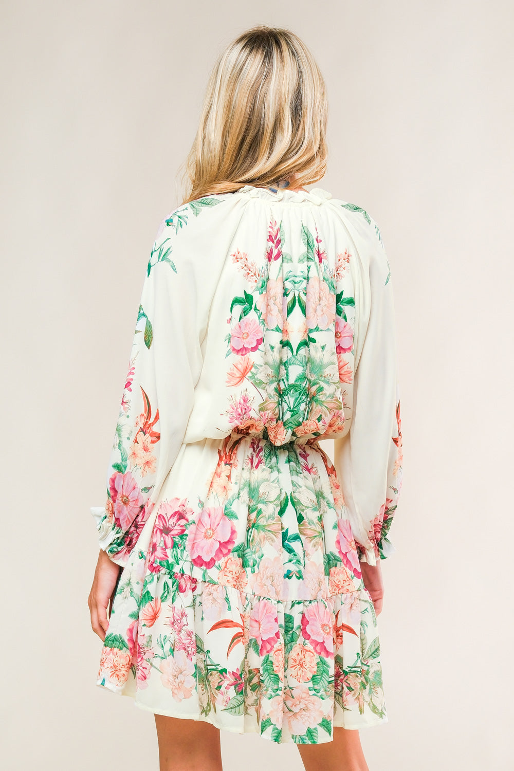 Happiest Here Woven Mini Dress