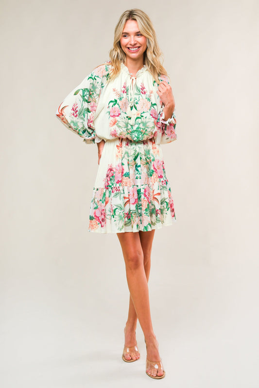 Happiest Here Woven Mini Dress