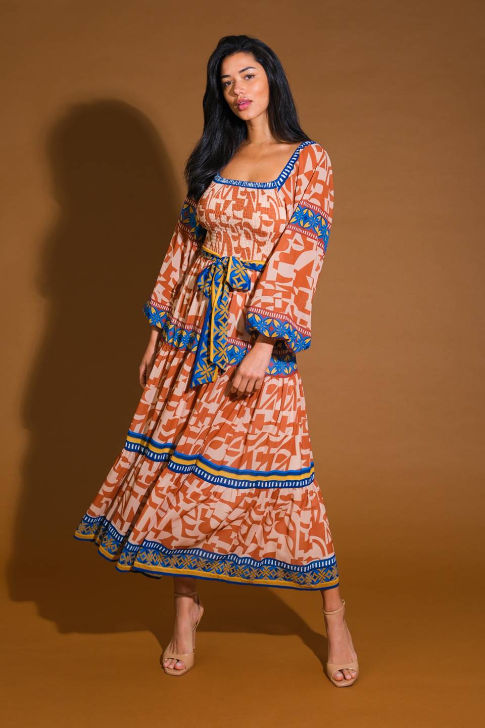Bitter Sweet Woven Midi Dress
